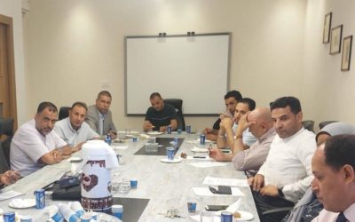 الاجتماع الطارئ لمجلس كلية الآداب