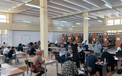 بداية الامتحانات النهائية لطلبة الدراسات العليا بكلية الآداب