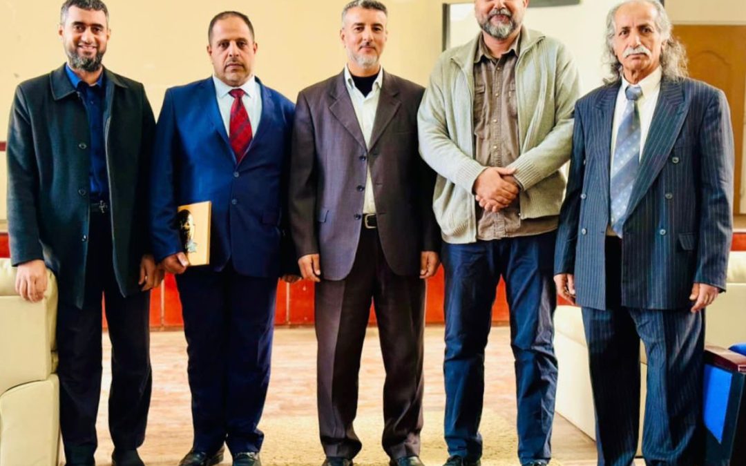 كلية الآداب والعلوم المرج تكرم أساتذتها عن خدماتهم المتميزة