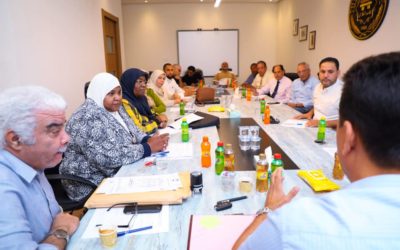 الاجتماع العادي الأول لمجلس كلية الآداب بجامعة بنغازي لعام 2024-2025