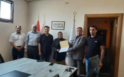 تسليم واستلام منصب وكيل كلية الآداب للشؤون العلمية