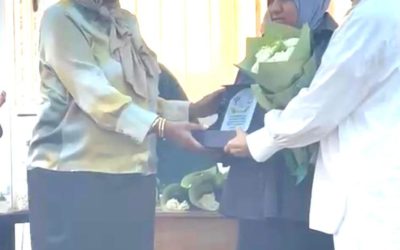 مشاركة طالبة دراسات عليا من ذوي الإعاقة البصرية في إحياء اليوم العالمي للصحة النفسية