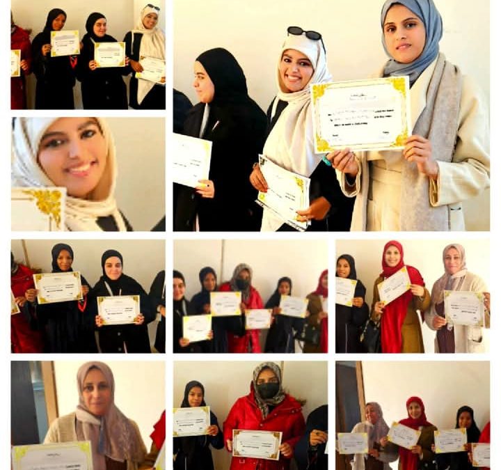 قسم الجغرافيا يعقد ورشة عمل تدريبية لطلبة بجامعة بنغازي