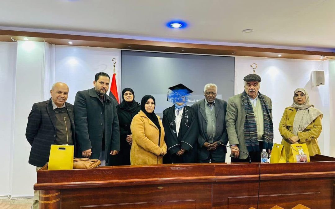 مناقشة بحوث التخرج بقسم الآثار بجامعة بنغازي
