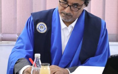 جامعة بنغازي تناقش أطروحة دكتوراه حول حصاد مياه الأمطار ودورها في دعم النشاط الزراعي والرعوي