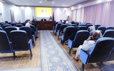 جلسة حوارية بجامعة بنغازي تناقش مفهوم الولاء وأثره في الاستقرار السياسي والتماسك المجتمعي