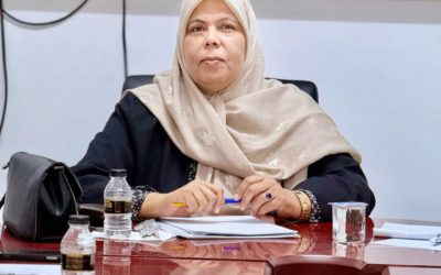 قسم الخدمة الاجتماعية يعقد اجتماعه التقابلي الثالث لفصل الربيع ويبحث الاستعدادات الأكاديمية والتنظيمية
